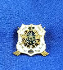 Longue Pointe Curling Club Founded 1963 Military Base MONTREAL Quebec Club Pin