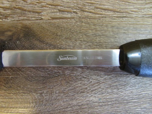 SUNBEAM Spatula & Serving Spoon Black Nylon/Plastic w/Stainless Steel Center - Picture 11 of 13