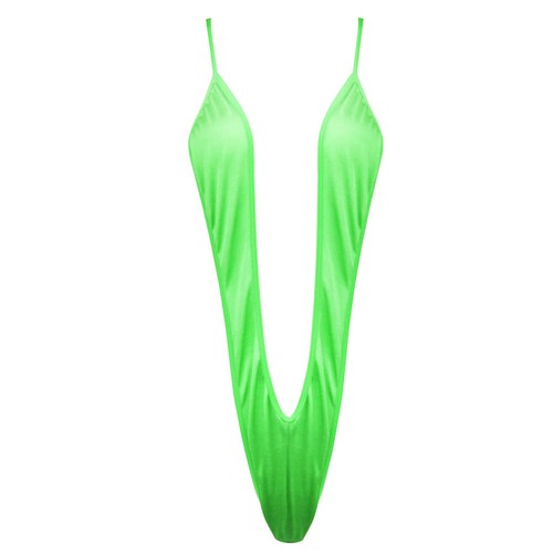 Women One-Piece Monokini Micro Thong Mini Bikini Swimwear G-string Underwear - Picture 25 of 47
