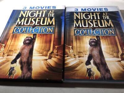 Night at the Museum Collection (2016) DVD Family Adventure Ben Stiller ...