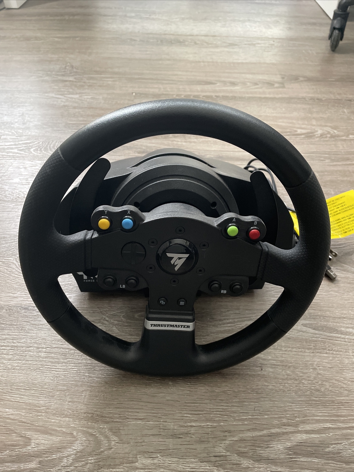 Thrustmaster TMX Force Feedback Racing Wheel w Cables Xbox One & PC No Clamp คลีนิกอัญมณี