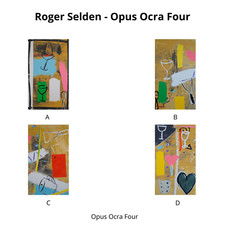 Roger Selden - Opus Ocra Four - 42 x 71 cm, costo per singolo esemplare