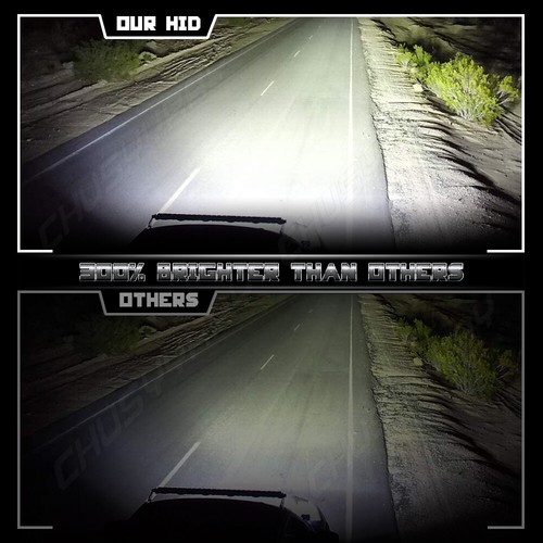 6000K Front HID Headlight Bulbs for Cadillac DTS 2006-2011 Low & High Beam Set 2 - Picture 9 of 11