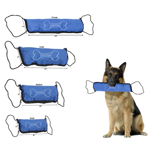 Blue- Dog Bite Training Tug Stick Puppy Biting Pet Playing Toy Chew Interactive - Picture 6 of 6