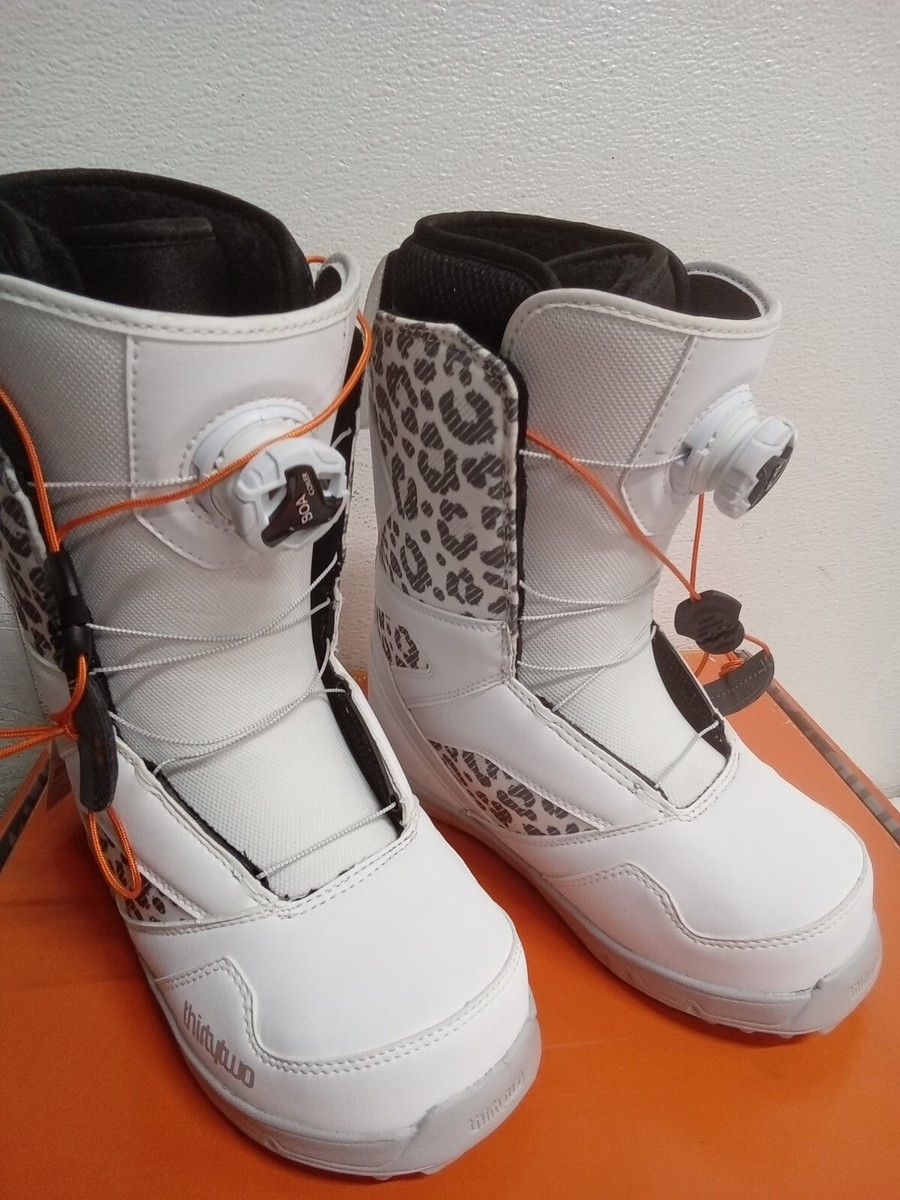 ThirtyTwo Women STW Boa Boot White Print Size 5 #2R1 | eBay