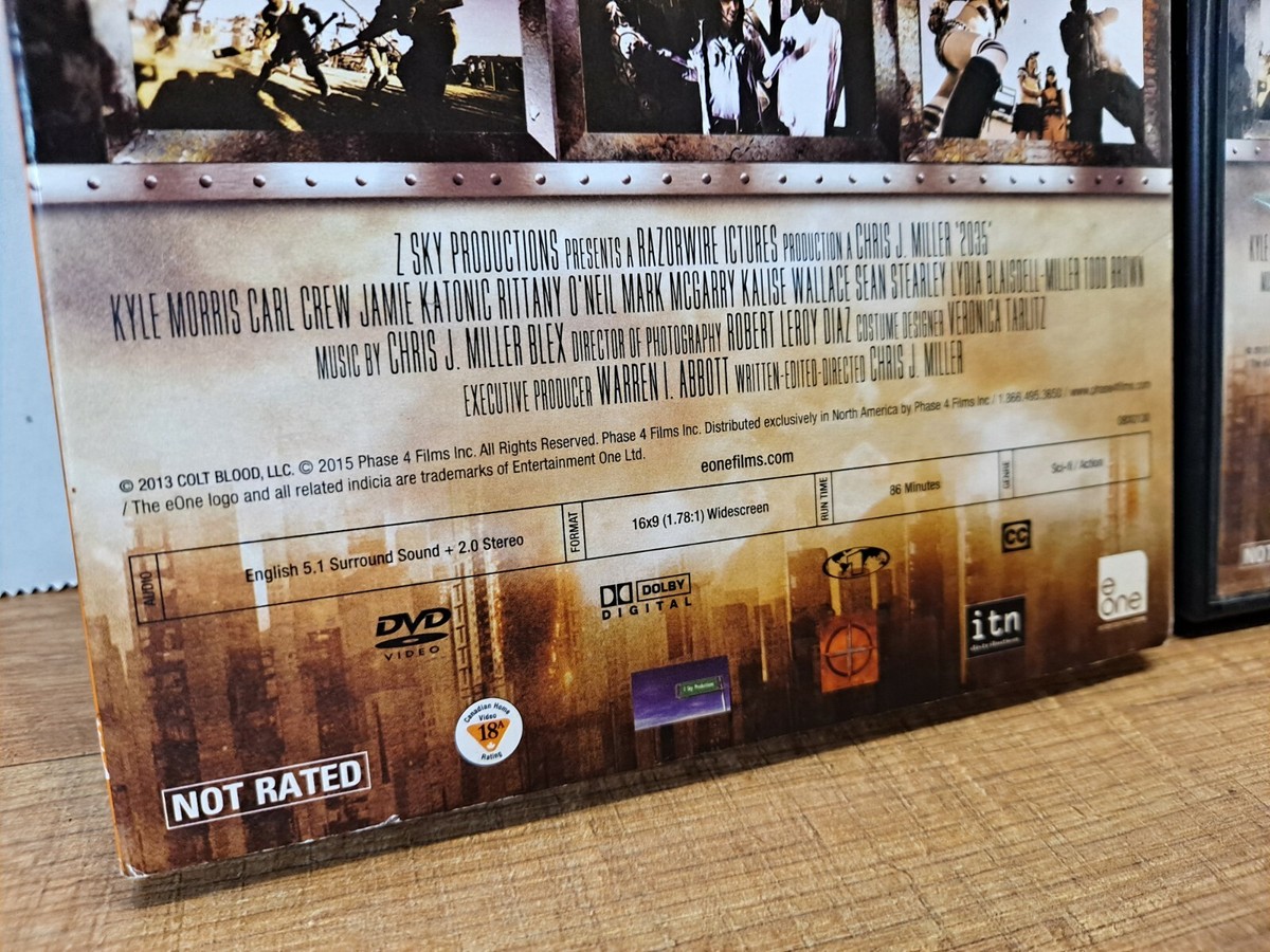 2035: Forbidden Dimensions 2013 DVD w/ Slip Cover - The WORST