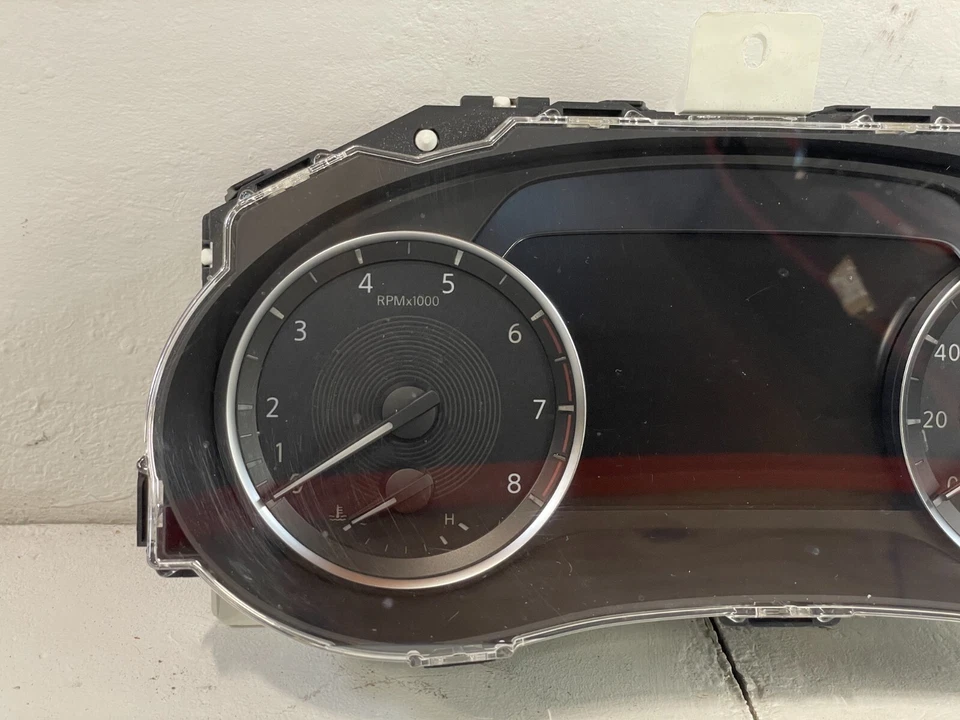 Cuadro de instrumentos velocímetro Infiniti QX50 19-21 MPH 90 K MILLAS 2,0 L # 87471 Foto 3 de 4