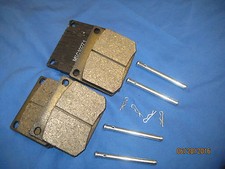 TRIUMPH TR5 TR6 GT6 set of BRAKE PADS with BRAKE PINS & R clips set.
