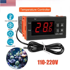 AC 110V Universal STC-1000 Digital Temperature Controller Thermostat w/ Sensor