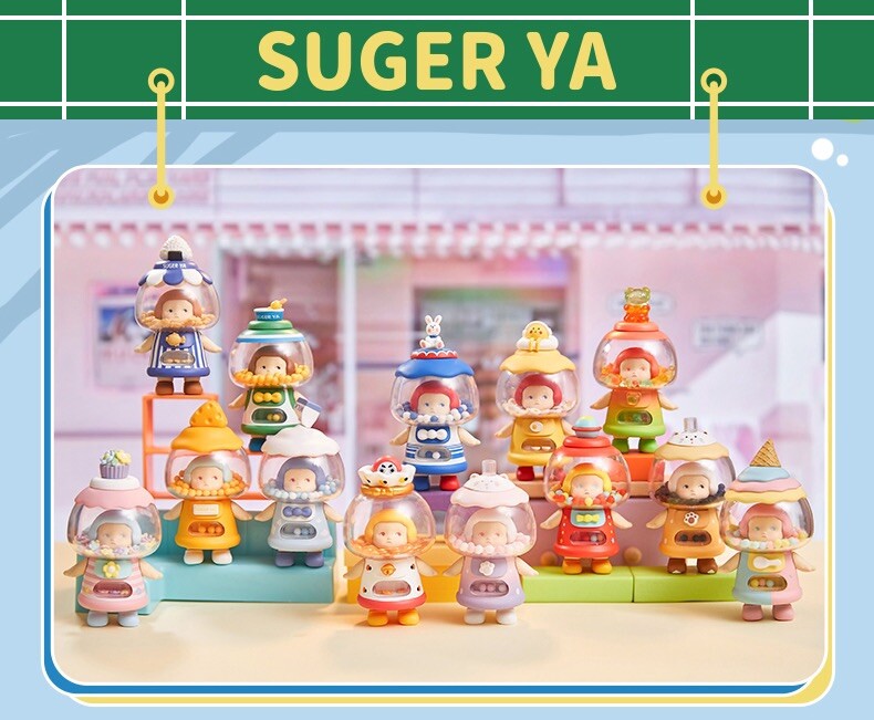 Niiiihau Sugar Ya 9pcs Blind Box Candy Machine Series May Chaser