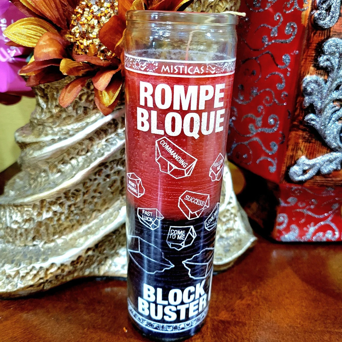 Blockbuster 7 Day Candle Vela Rompe Bloque Remove Blocks Bust Away
