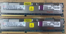 (Lot of 2) SK Hynix 8GB 2Rx4 PC3-10600R Server RAM HMT31GR7BFR4C-H9 (AMX)