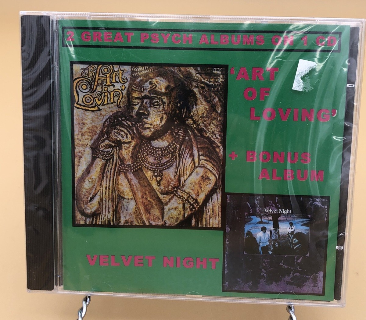 ART OF LOVIN'/VELVET NIGHT PSYCH 2 ON 1 CD PLUS BONUS TRACK Brand