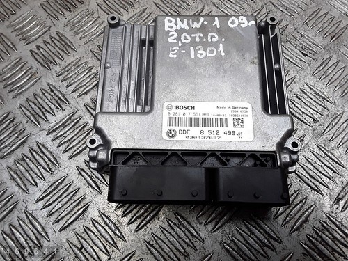 BMW 1er Steuergerät Steuergerät 2000TD 0281017551 8512499 Bj 2009