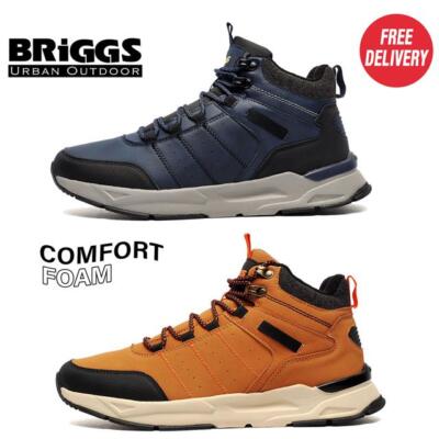 MEGA DEAL - Briggs Herren Urban Adventurer Outdoor Wandern Walking Komfort Stiefel