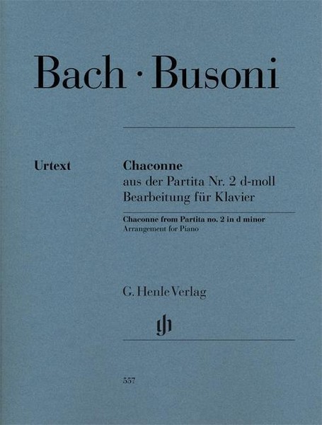 Chaconne Aus Der Partita Nr. 2 D-Moll Bwv 1004 | Buch | 9790201805573-image
