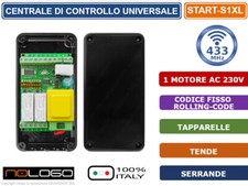 CENTRALINA CENTRALE DI COMANDO UNIVERSALE 230VAC PER TAPPARELLE TENDE E SERRANDE