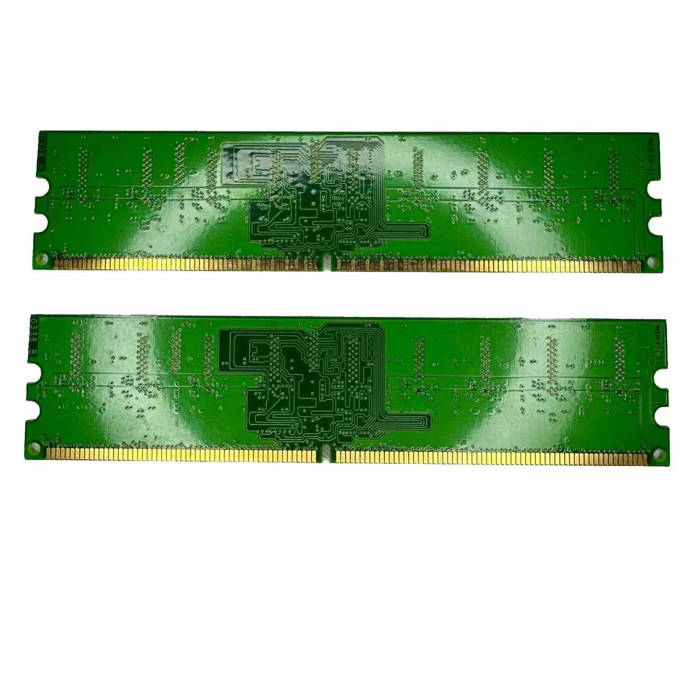 2 MT8HTF3264AY 40EB3 Micron 256MB PC2 3200U DDR2 400MHz Untested - Image 3 of 3