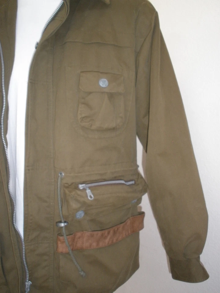 STRUCTURE STUDIO MILITARY STYLE JACKET size S  HOT RARE AWESOME - Image 3 of 4