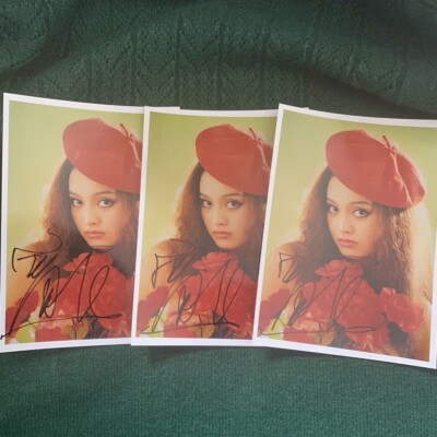 NING JING  Autographed Signed Photo Picture Star  GIFTS 5*7 宁静 