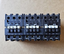 ABB B30 Contactor 30A 110-120vac coil with Aux Contact Used