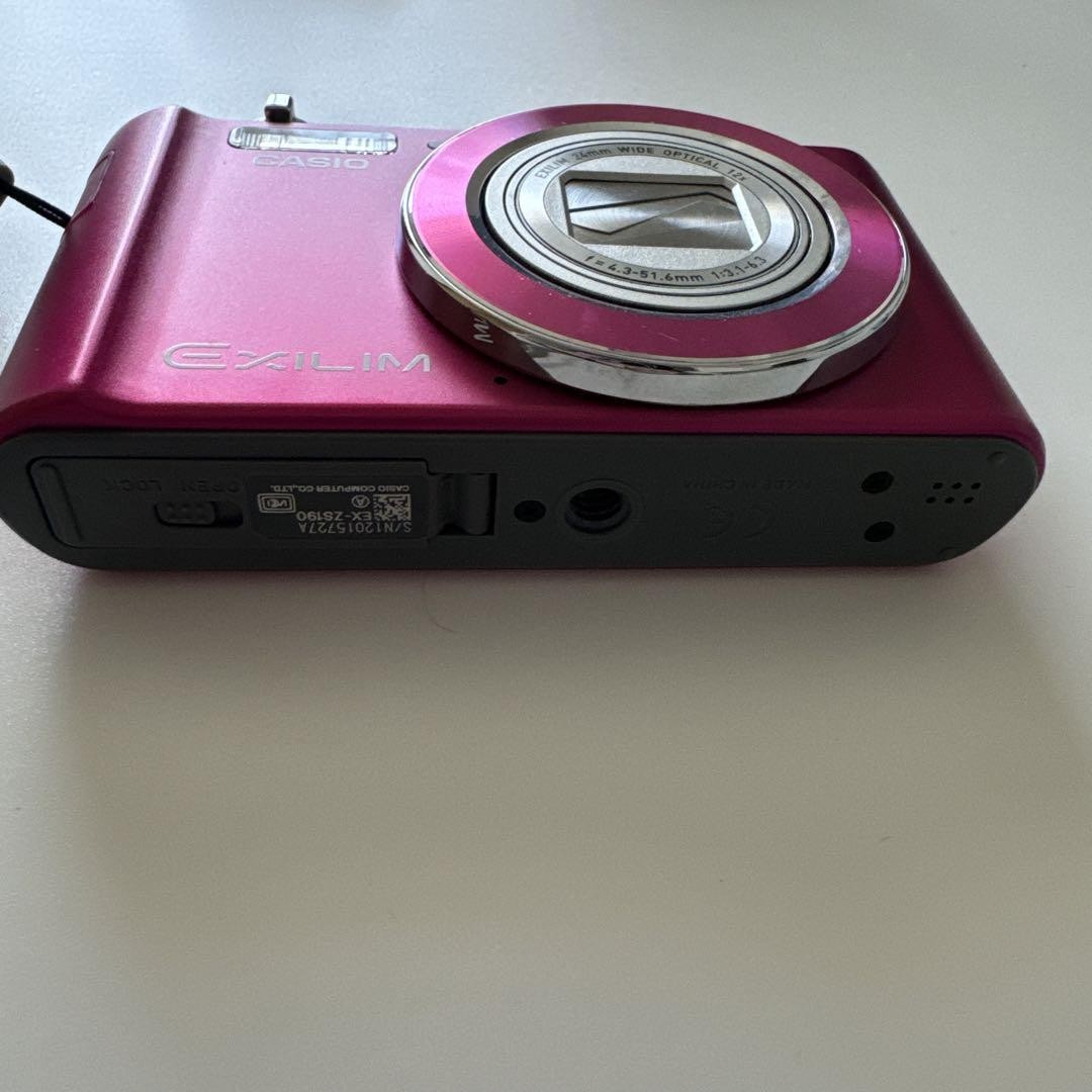 【簡易チェック済み】CASIO EXILIM EX-ZS190 バッテリー無し 簡易チェック済み】CASIO EXILIM EX-ZS190 バッテリー無し