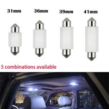 RSTOB T11 Festoon 3030 2SMD Ceramic LED Bulbs for Car Dome License Plate Lights