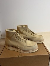 RED WING Moc Toe 3328 – Cream Abilene Neu OVP Größe 38