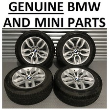 GENUINE BMW X3 F25, X4 F26, 17",  305 Alloy Wheels and Dunlop Winter tyres, RSC.