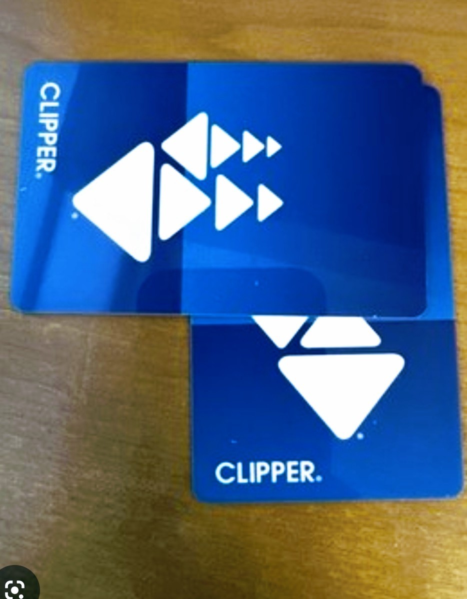 Clipper Card Transit Bart $300 Balance