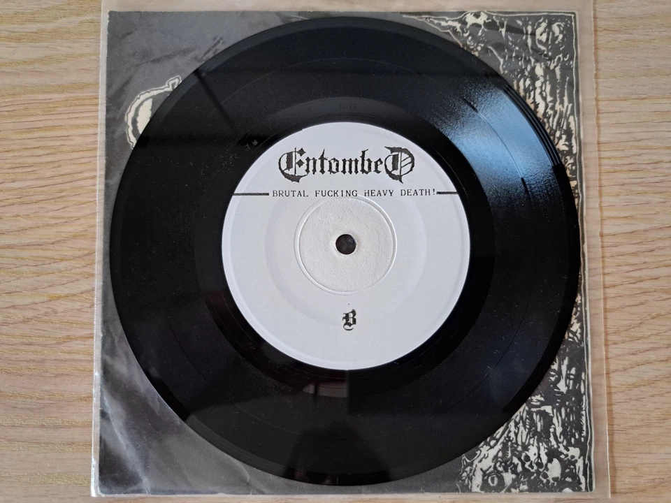 Entombed (Swe) - Live & Studio 1990 - 7" Vinyl (1991) Limited to 1000 - Bild 4 von 4