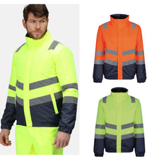 Regatta High Visibility Pro hi-vis classic bomber jacket TRA218