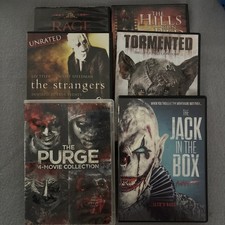 horror dvd collection lot 6 total Some cases are little rough