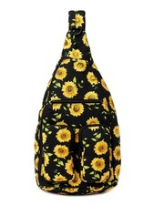 NOBO Sun Flower Sling Backpack Crossbody Shoulder Bag Travel Backpack