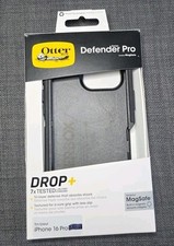 New Otterbox Defender Series Pro for iPhone 16 Pro Max MagSafe Case Black Color