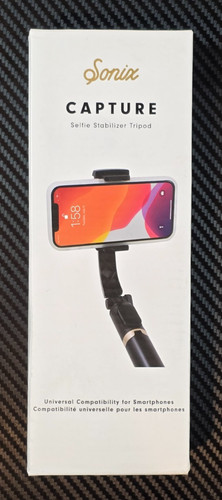 Sonix Capture Wireless Portable Selfie Stabilizer Tripod Black - NEW