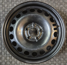 16" SATURN ASTRA FACTORY OEM BLACK STEEL WHEEL RIM 16x6.5 2008-2009 5x110