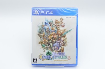 PS4 Final Fantasy Crystal Chronicles Remastered JP CERO A New Sealed PLJM-16551