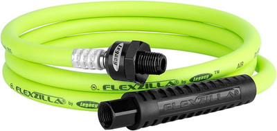HFZ1405YW2B Whip Air Hose 5 Feet | 1/4  Hose I.D. & 1/2'' Fittings | Extreme All