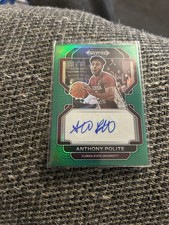 Panini Prizm Draft Picks Green Prizm Auto Rookie Anthony Polite #DP-APO FSU