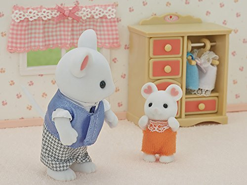 Epoch Baby Sylvanian Families Rats Dolls Marshmallow for Epoch Baby Sylvanian Families Rats Dolls Marshmallow for