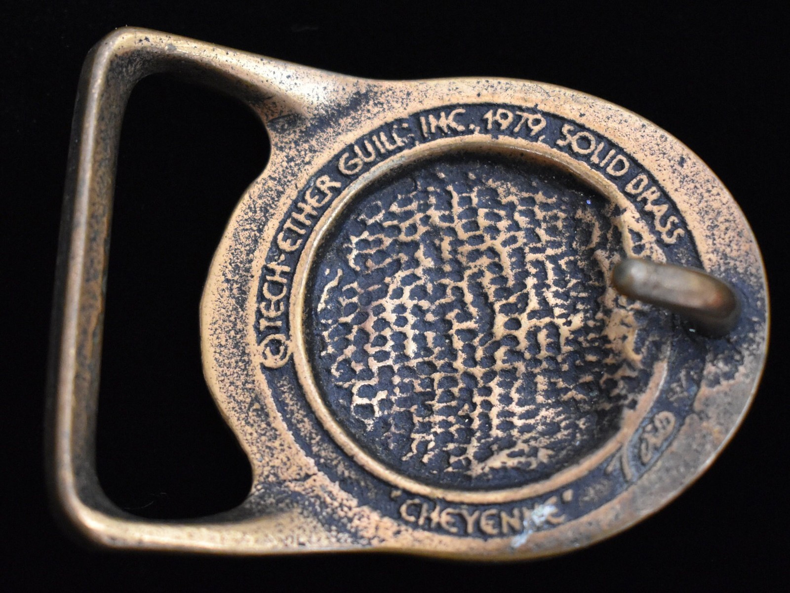 Tech Ether Guild "Cheyenne" Solid Brass Vintage H… - image 2