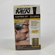 Just for Men Control GX Grey Reducing Shampoo for Lighter Shades of Hair