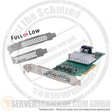 Fujitsu PSAS CP400i 8-Port 12G SAS PCIe x8 Storage Controller 2x SFF-8643 RAID 0
