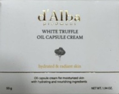 D'Alba Truffle oil capsule cream 55g anti aging care