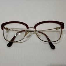 Coach HC5104B 9331 Rose Gold Burgundy Cat Eye Eyeglasses Frames 51-17-140 Womens