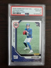 Jaxson Dart 2025 Panini Instant RPS First Look Rookie Premiere PSA 10 Gem Mint