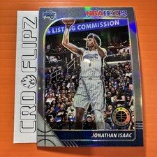 Jonathan Isaac 2019-20 NBA Hoops Premium Stock Silver Prizm #141 Magic 