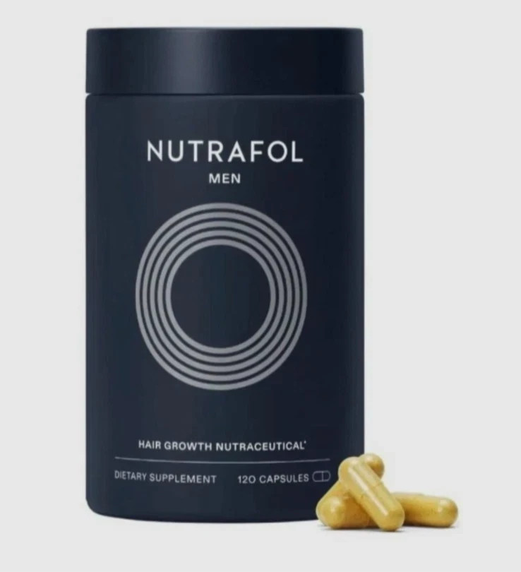 Nutrafol Men Hair Growth Supplement, Natural Support for Thinning Hair