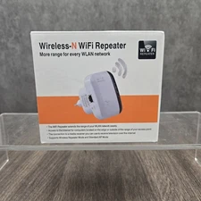 Wireless-N WiFi Repeater Range Extender Boost WLAN Signal
